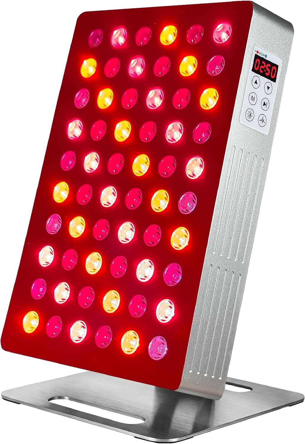 AuroraBox 60 Pro Science-Backed 5 Wavelength Red Light & Near Infrared Light Therapy Panel | Lower Inflammation, Reduce Aging, Improve Recovery | 630 660 810 830 850nm