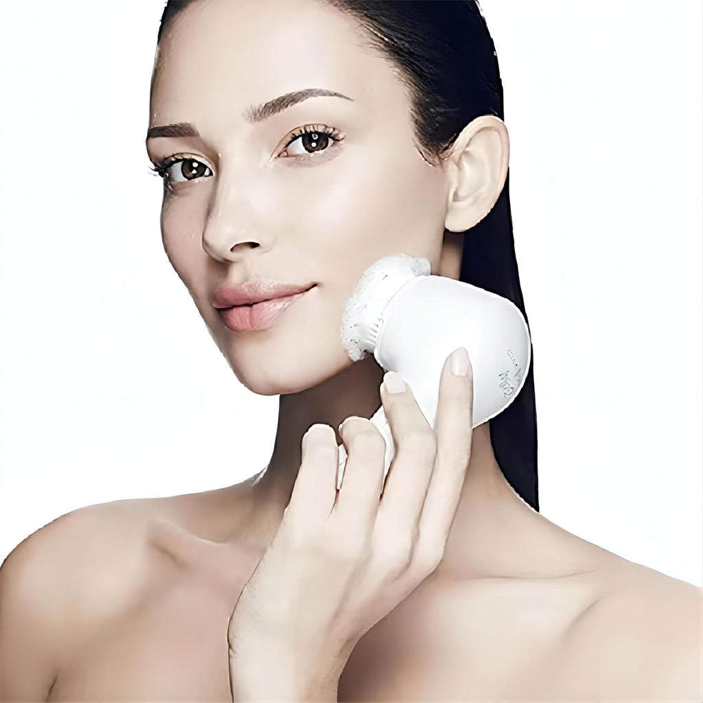 Mia 2 Sonic Facial Cleansing Brush - Electric Face Exfoliator for Deep Clean & Pore Cleansing, Waterproof & Rechargeable – Lavender