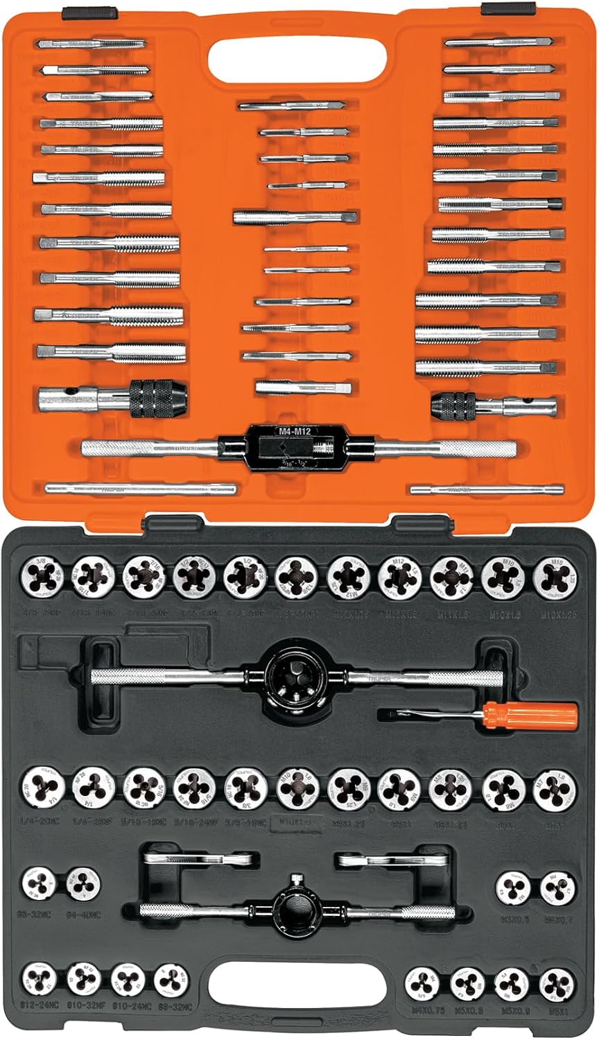 TRUPER J-MATA-76 76-Pc Tap and Die Set