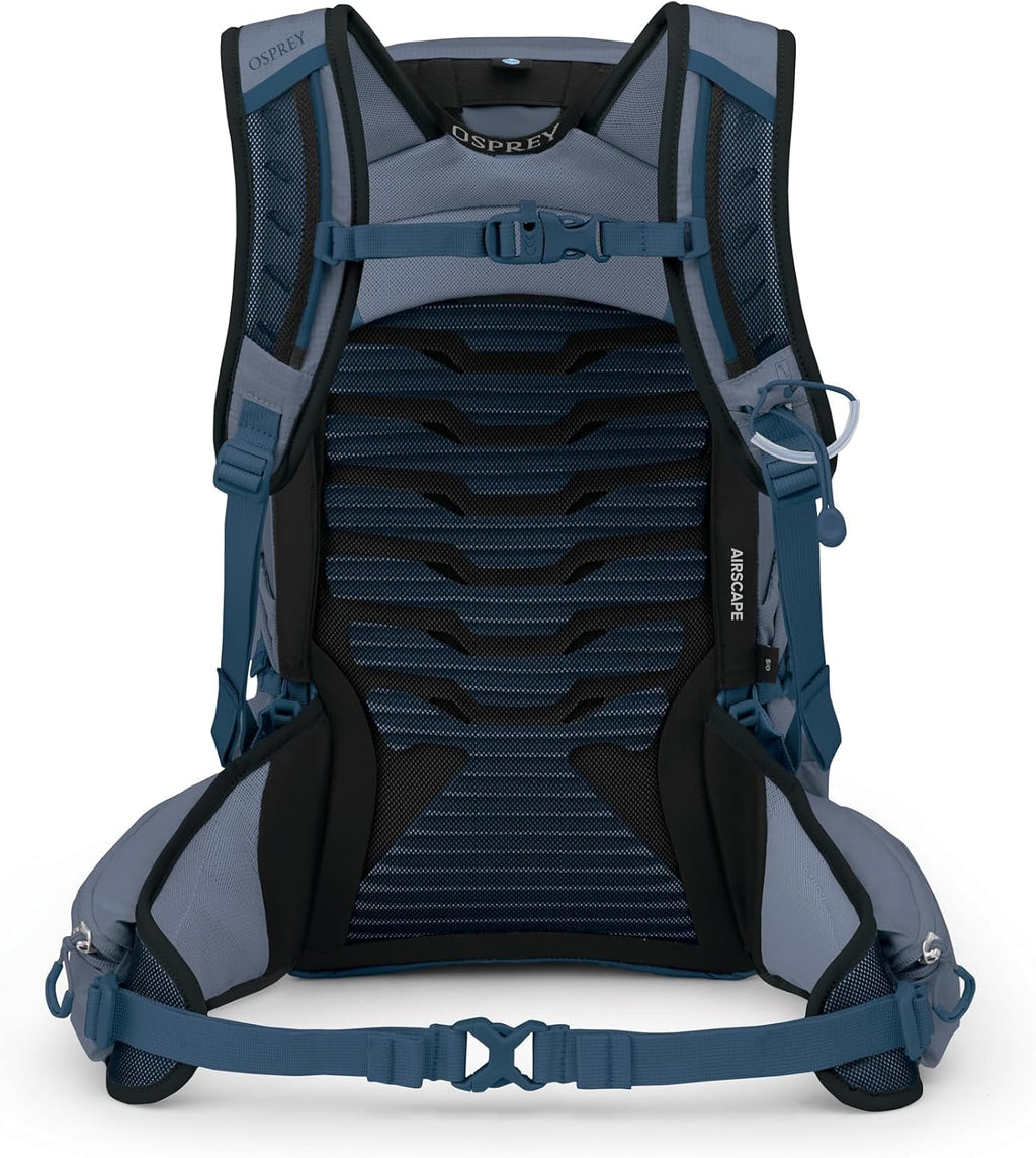 Osprey Tempest 11L Women's Lightweight Hiking Backpack - Small Daypack for Travel & Camping, Anchor Blue/Atlas