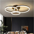 Modern Painted Circle Led Ceiling Chandelier Living Room Ring Mounted Ceiling Lights Acrylic Nordic Ceiling Lamp Led Luminarias