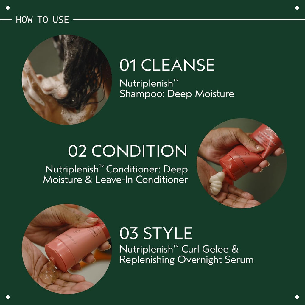 Aveda Nutriplenish Conditioner Deep Moisture | Richly Hydrating for Medium to Thick Dry to Very Dry Hair | Organic Pomegranate Oil, Coconut Oil, Mango Butter | 96% Naturally Derived*