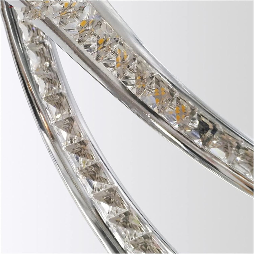 Modern LED Crystal Aluminum Ceiling Lights Led Living Room Kitchen Bedroom Home Lighting Luminaria,Chandelier