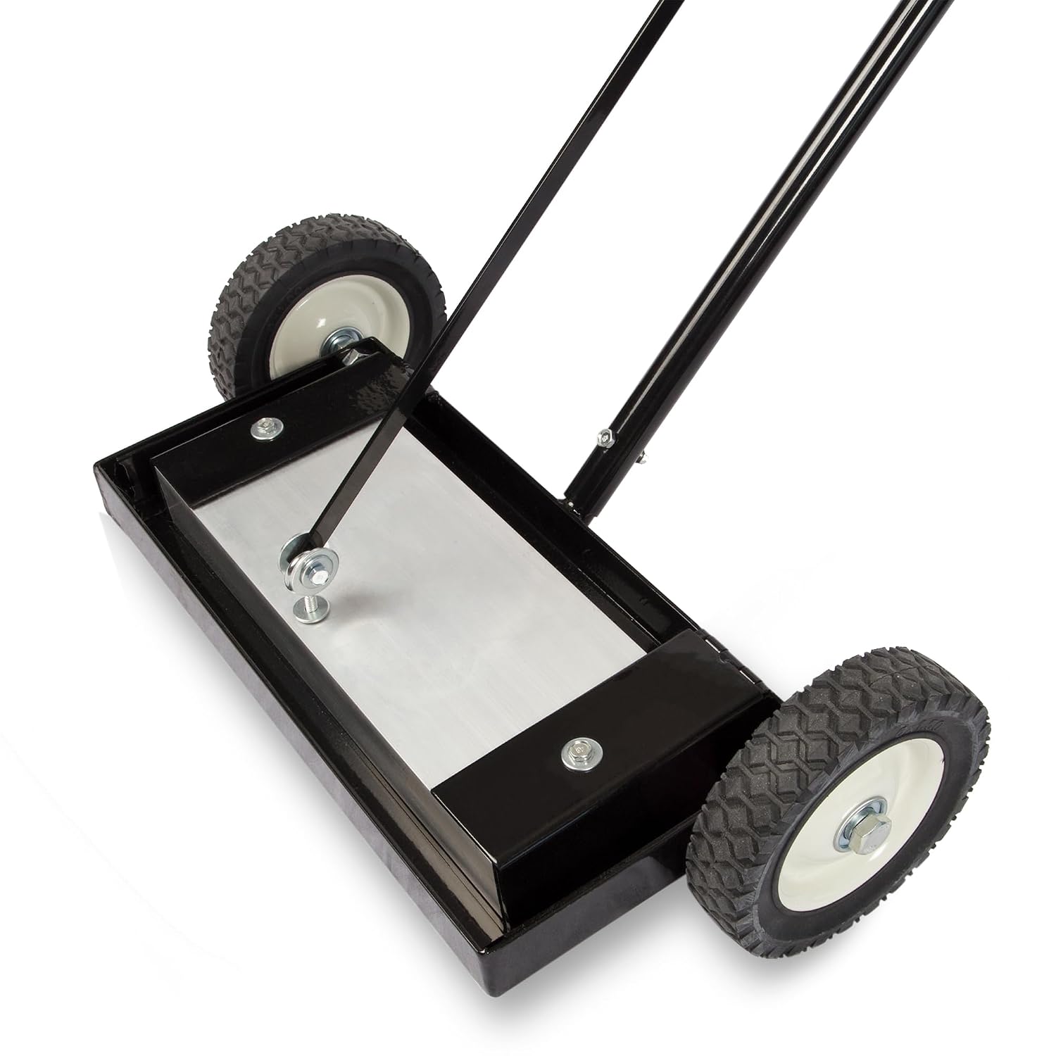 Master Magnetics Magnetic Floor Sweeper with Release - Heavy Duty Push-Type, 14' Sweeping Width, 1 Each, MFSM14RX