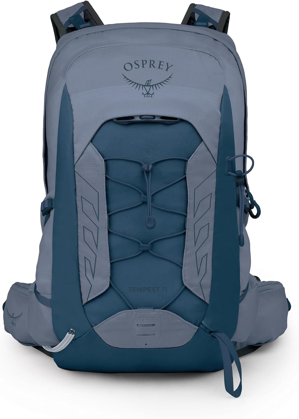 Osprey Tempest 11L Women's Lightweight Hiking Backpack - Small Daypack for Travel & Camping, Anchor Blue/Atlas