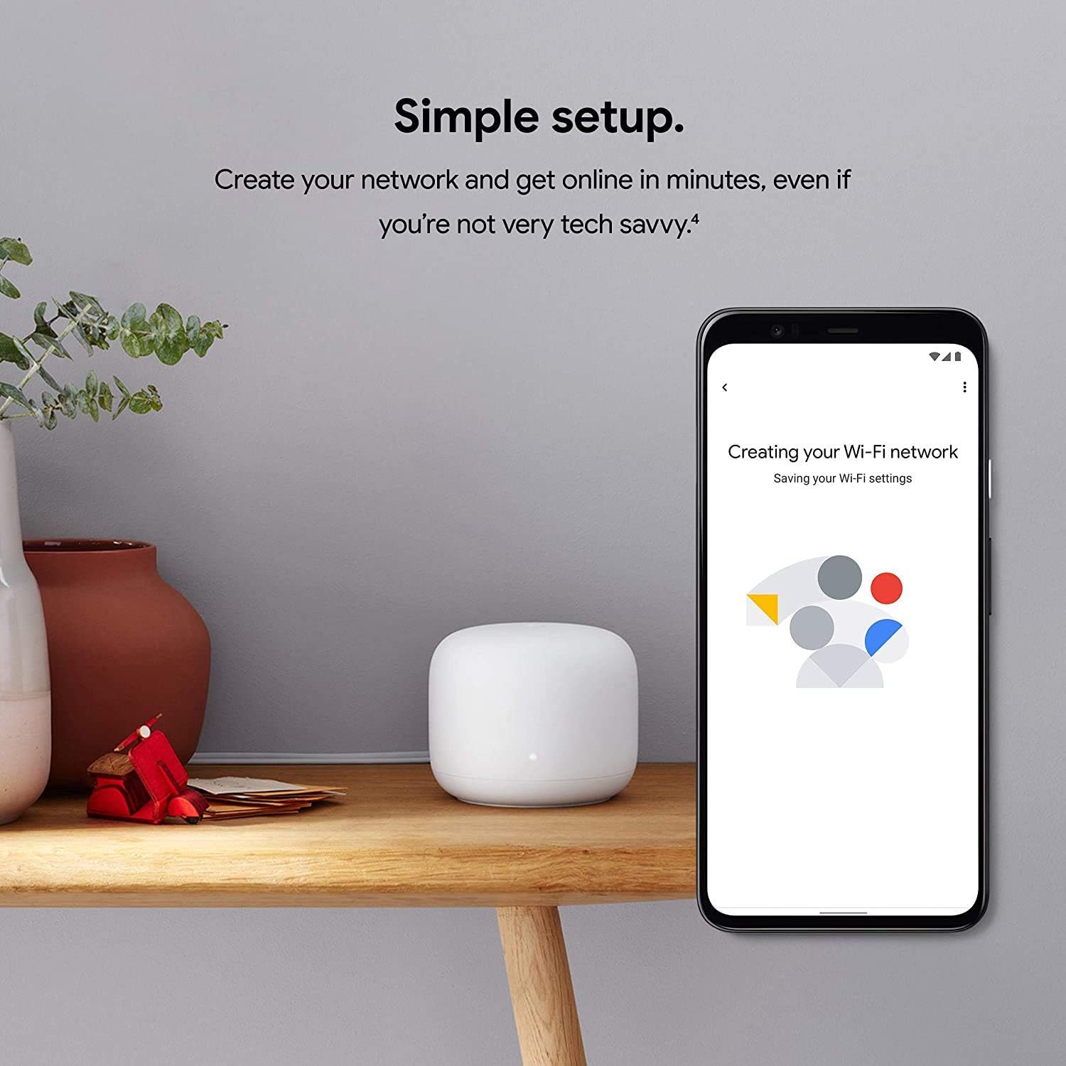 Google Nest WiFi Router 3 Pack ( One Router & Two extenders) 2ndGEneration 4x4 AC2200 Mesh Wi-Fi Routers with 6600 Sq Ft Coverage (Renewed)