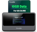 GlocalMe MeowGo G40Pro 4G Mobile Hotspot Device with 10GB US/CA/MX Data 30 Days, Portable WiFi Hotspot for Travel in 200+ Countries, Pocket WiFi Hotspot, No SIM Card Needed, 10 Connected Devices