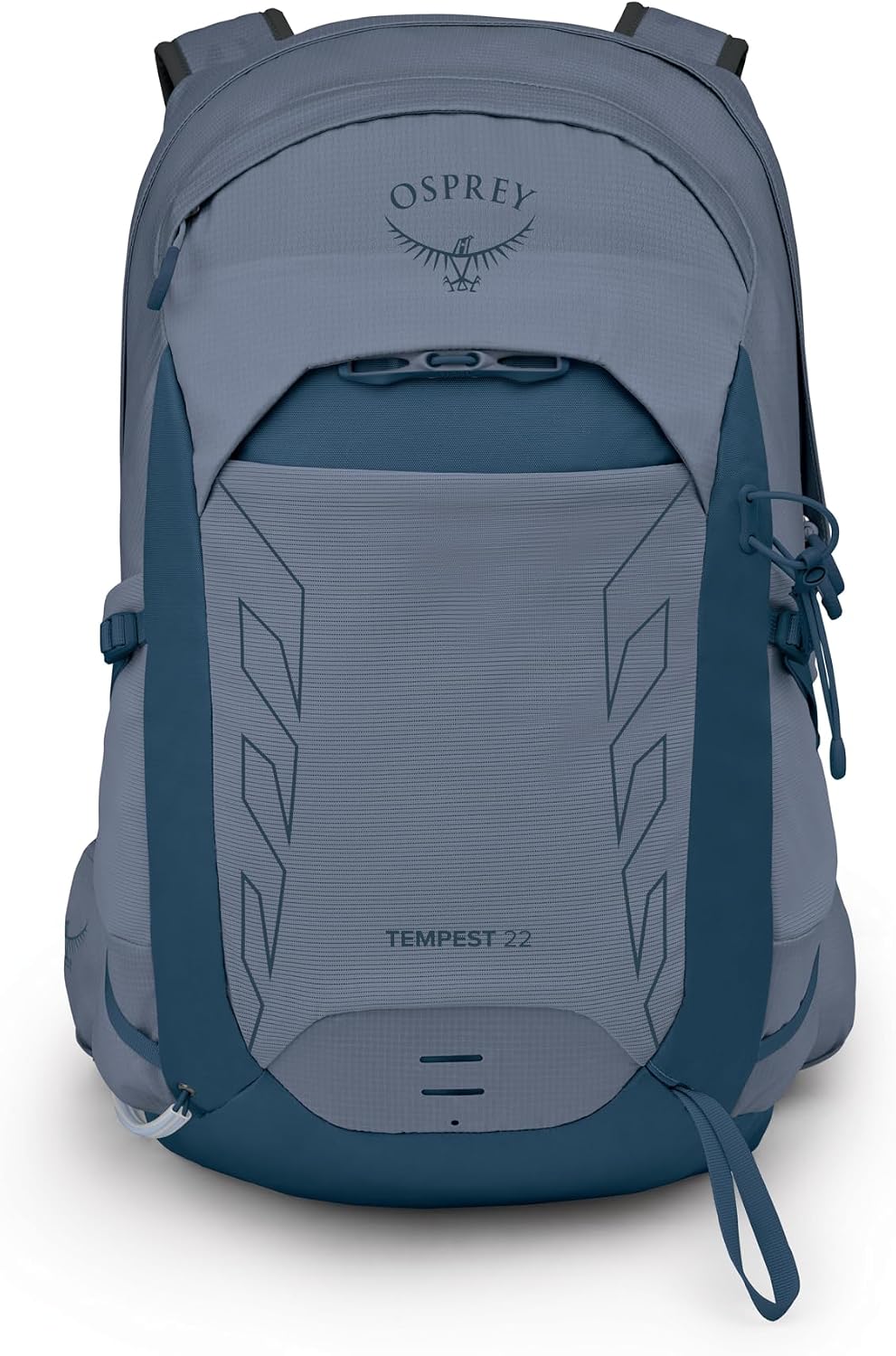 Osprey Tempest 22L Women's Lightweight Hiking Backpack - Small Daypack for Travel & Camping, Anchor/Blue Atlas