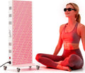 Red Light Therapy Panel for Body, 7 Wavelengths (630, 660, 780, 810, 850, 940, 1060 nm), 580LEDs, Near‑Infrared Light Wellness Device with Adjustable Intensity, Home Use
