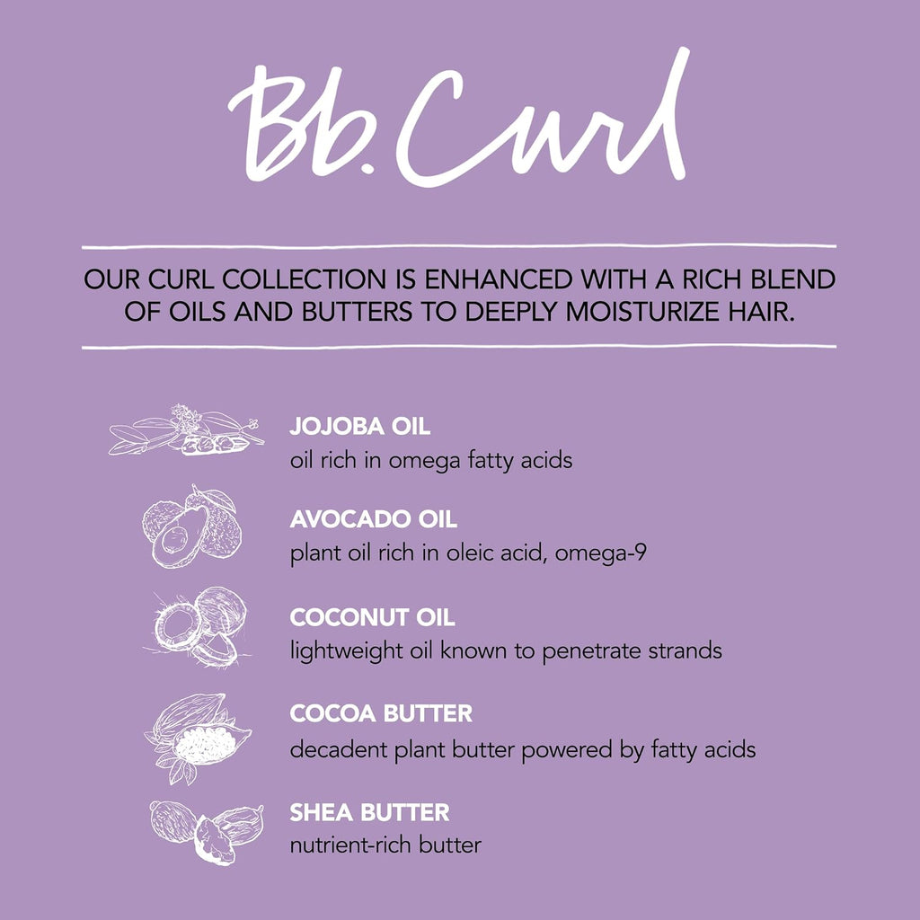 Bumble and bumble. Curl Moisturizing Shampoo | Gently Cleanses Coils, Curls, Waves | Anti Frizz | Sulfate Cleanser Free | With Jojoba, Avocado + Coconut Oil