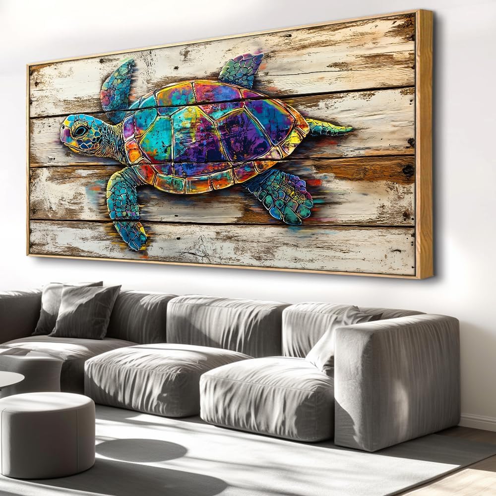 landscape Abstract Wall Art For Living Room Large Size Framed Canvas Wall Art Abstract Wall Decor Abstract Art Paintings Modern Artwork Decor for Bedroom Bathroom 60x30in