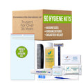 Convenience Kits International Unisex 9-Piece Hygiene Travel Kit with Toothpaste, Deodorant Soap, Shave Cream, Stick Deodorant, Toothbrush, Razor, and TSA-Compliant Zippered Travel Bag