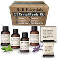 R&R Essentials Hotel Soaps and Toiletries Bundle, Vacation Home Amenities Kit - 1.5oz Shampoo, Conditioner, Shower Gel, Lotion And 2 Bar Soaps - Travel Size (120 pc)