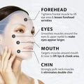 DOCTORCOS Super Lifting Skin Mask Set | Silicone Mask (Reusable) + Aqua Glow Mask (3.71 oz) + Fill up Wrinkle Cream (1.69 oz) | Full face Lifting Package | Neck and eye lift | Korean Skin Care