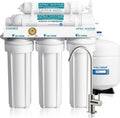 APEC Water ROES-50, 5-Stage Under Sink Reverse Osmosis Water Filter System, NSF Certified 372 & 58, 50 GPD, Reduces 99% of Impurities