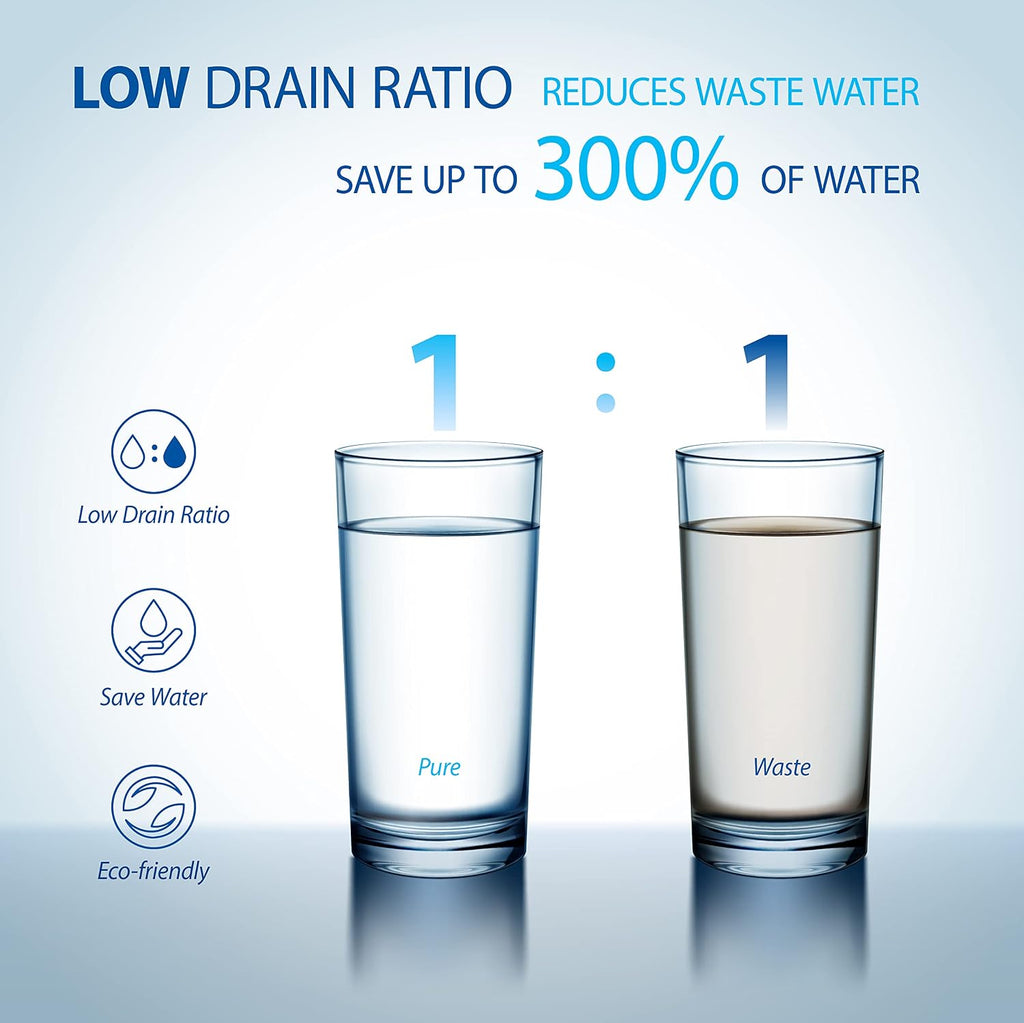 APEC WATER Tankless RO 3-Stage Water Filter System ROTL-600 - Premium Reverse Osmosis Water Filtration, Smart Replacement Reminder, Easy DIY Install/Maintenance