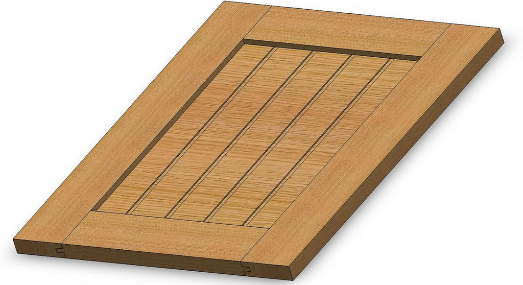 Whiteside Router Bits 5990 Shaker Straight Stile and Rail Set for Plywood Panel