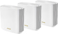 ASUS ZenWiFi Whole-Home Tri-band Mesh WiFi 6E System (ET9 3PK), Coverage up to 7,800 sq.ft, 7800Mbps, new 6GHz band, AiMesh, Lifetime Free Internet Security, Parental Control, EasySetup, Instant Guard