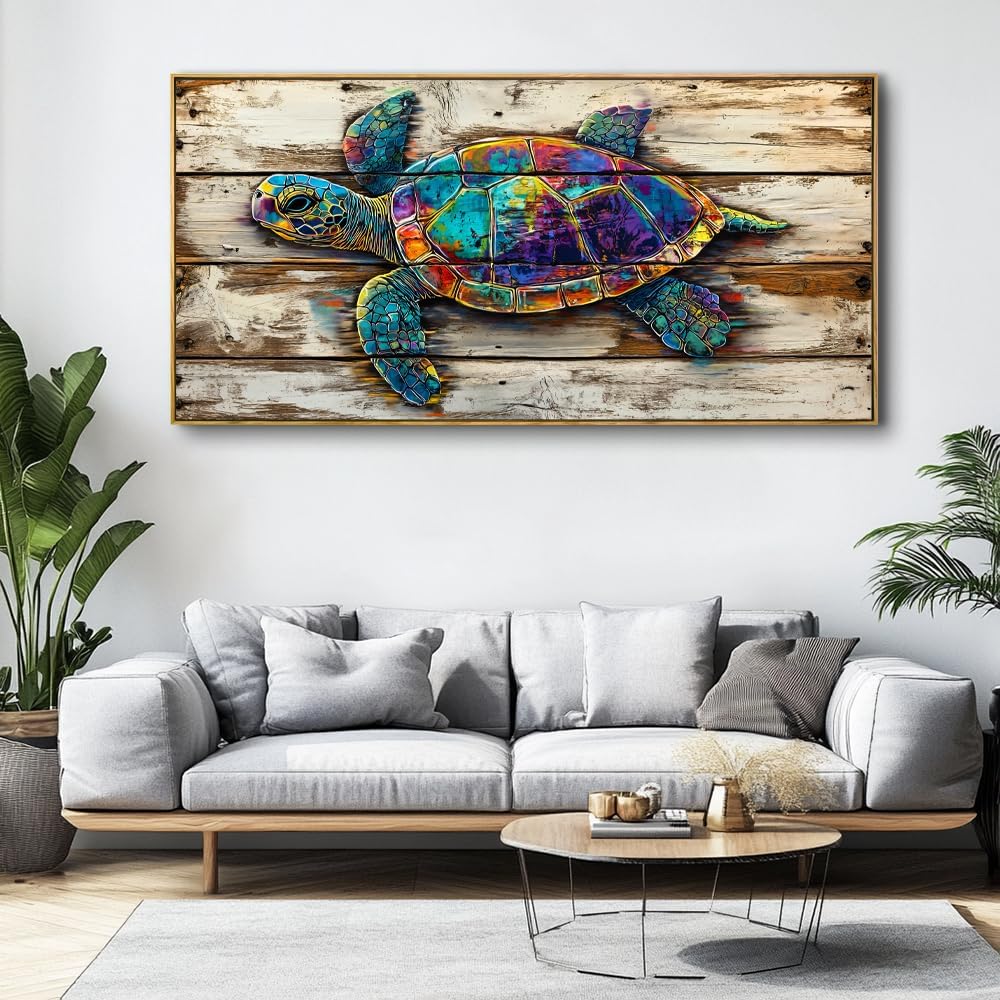 landscape Abstract Wall Art For Living Room Large Size Framed Canvas Wall Art Abstract Wall Decor Abstract Art Paintings Modern Artwork Decor for Bedroom Bathroom 60x30in