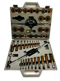 HHIP 1011-0003 45 Piece Tap & Die Set, 1/4-1 Inch - Tin Coated