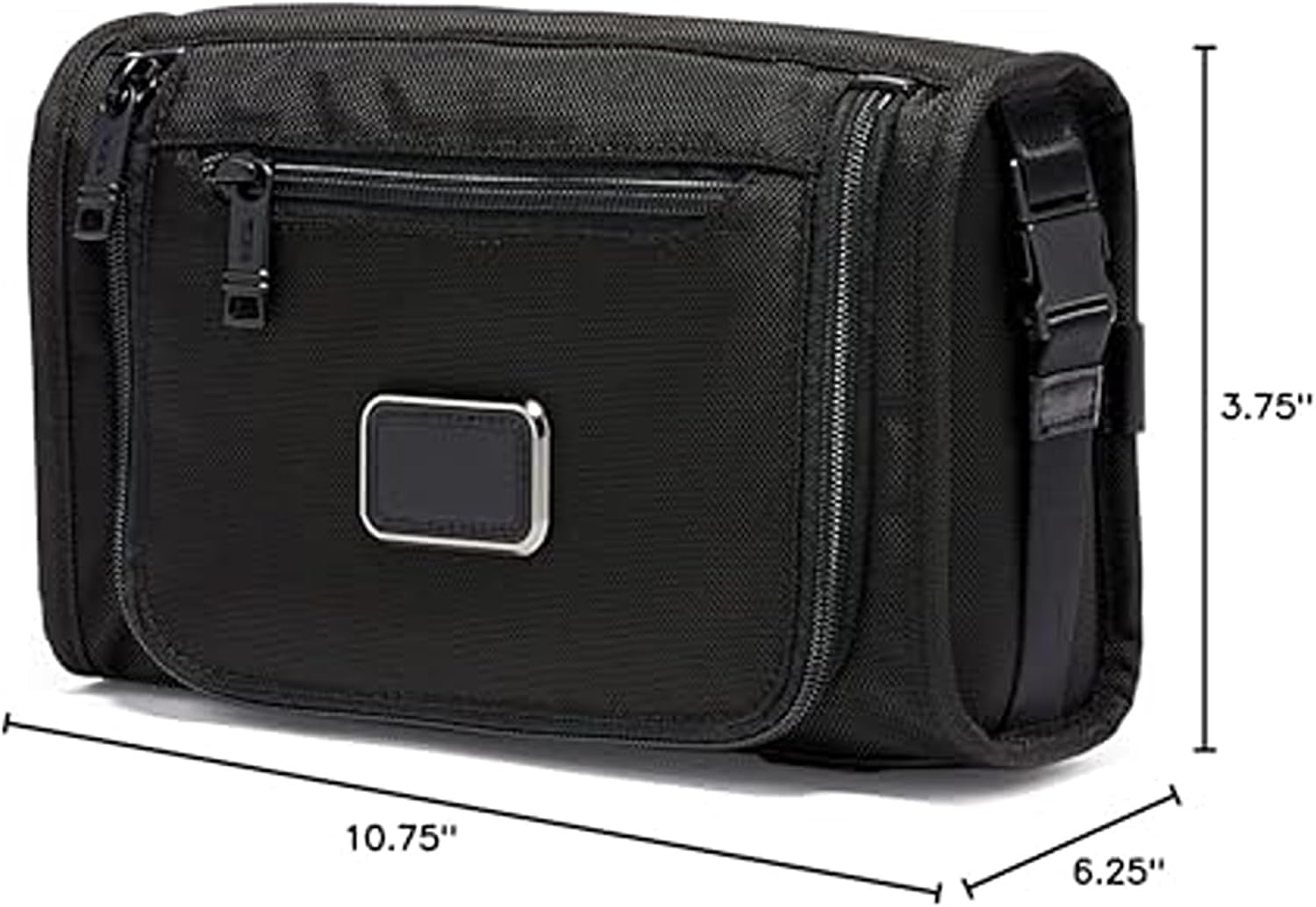 TUMI - Alpha Travel Kit - Travel Toiletry Bag - Compact Travel Organizer for Cosmetics & Essentials - TUMI Tracer - Black