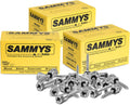 Everflow Sammys 8139957-75 SH-GST 20 3/8 Inch Screw Swivel Threaded Rod Anchor Designed for Wood, Installs 17 Deg Angle Off Vertical, Steel with Electo-Zinc, Easy Install (Pack of 75)