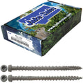 10 x 2-3/4' Cape COD Gray Composite Decking Wood Screw Torx/Star Drive Head - Exterior Coated - AQC Lumber Compatible - 5 Pound CASE - 3,870 Screws