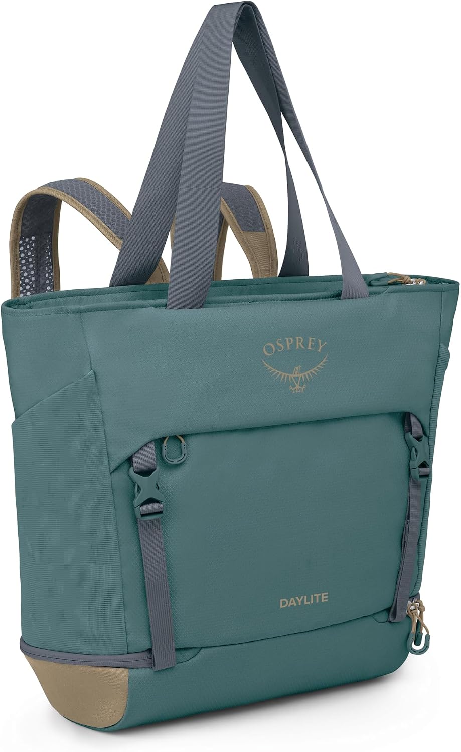 Osprey Daylite Large Tote Pack, Cascade Blue/Latte Brown