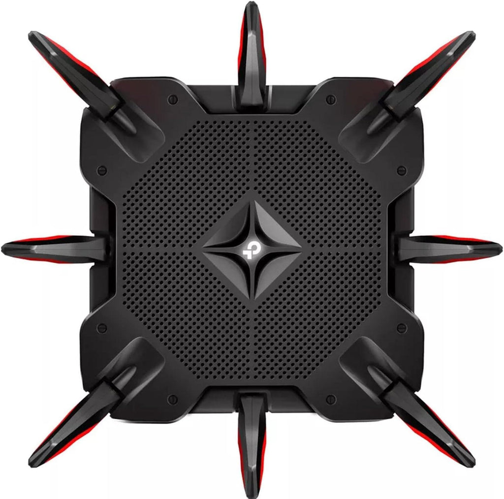TP-Link AC5400 Tri Band WiFi Gaming Router(Archer C5400X) – MU-MIMO Wireless Router, 1.8GHz Quad-Core 64-bit CPU, Game First Priority, Link Aggregation, 16GB Storage, Airtime Fairness