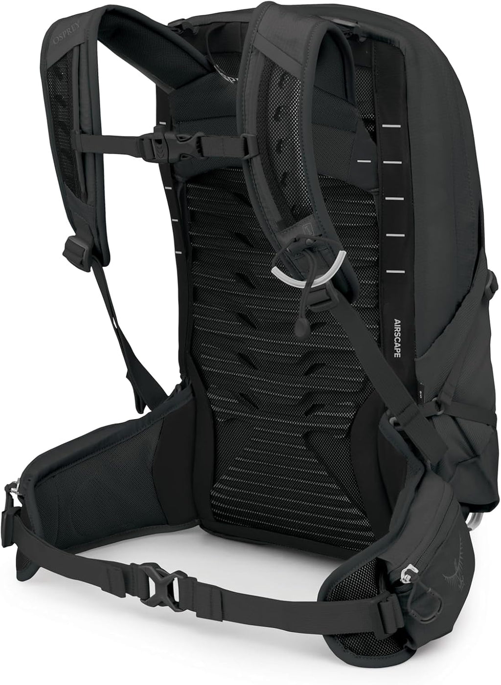 Osprey Talon 11L Men's Lightweight Hiking Backpack - Small Daypack for Travel & Camping, Black/Coal Grey