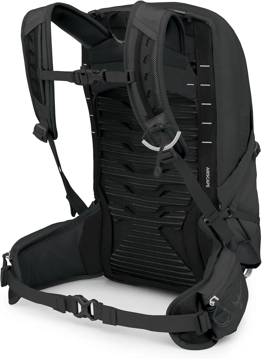 Osprey Talon 11L Men's Lightweight Hiking Backpack - Small Daypack for Travel & Camping, Black/Coal Grey
