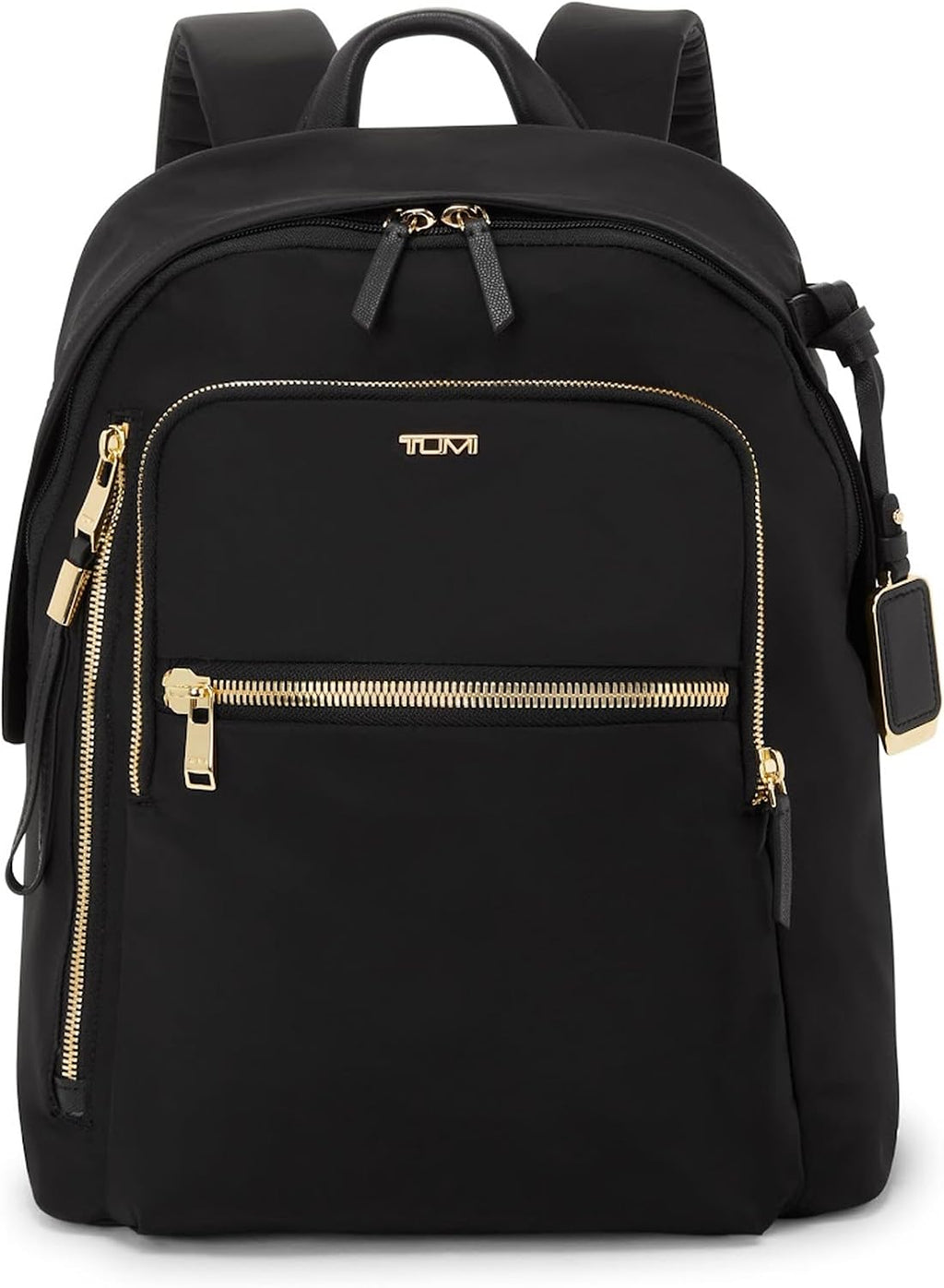 TUMI - Voyageur Halsey Backpack - Travel Backpack - For Business, Fashion, Commute - Holds Up to 14' Screens - Black & Gold