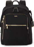 TUMI - Voyageur Halsey Backpack - Travel Backpack - For Business, Fashion, Commute - Holds Up to 14' Screens - Black & Gold