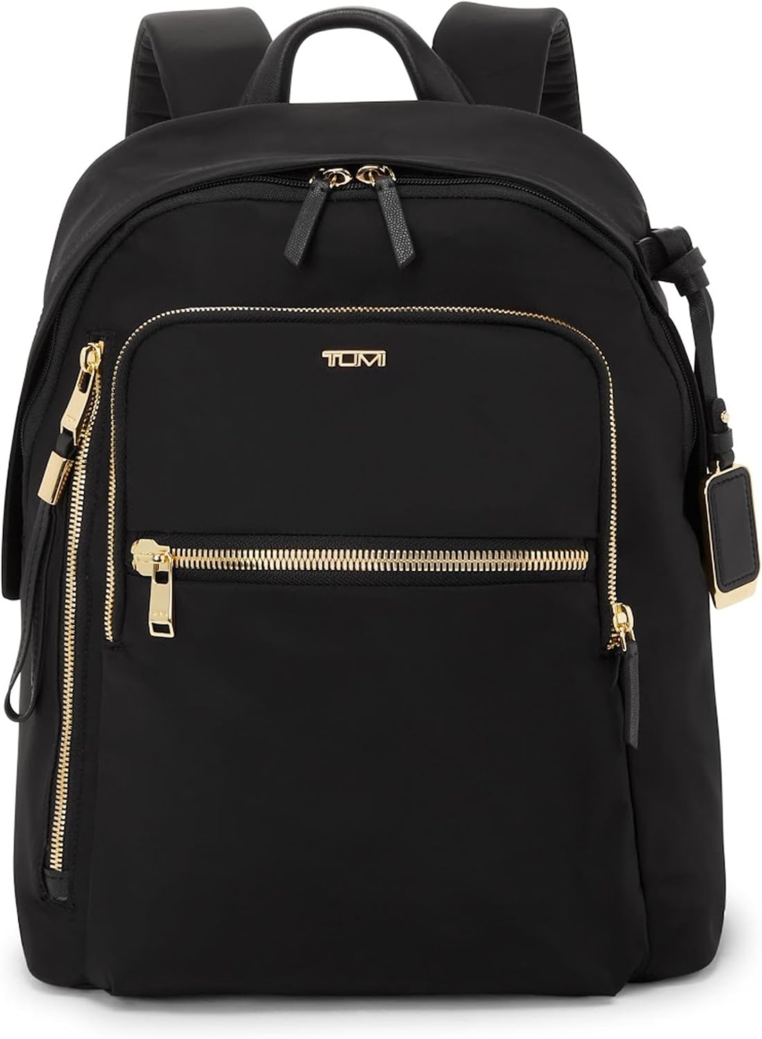 TUMI - Voyageur Halsey Backpack - Travel Backpack - For Business, Fashion, Commute - Holds Up to 14' Screens - Black & Gold