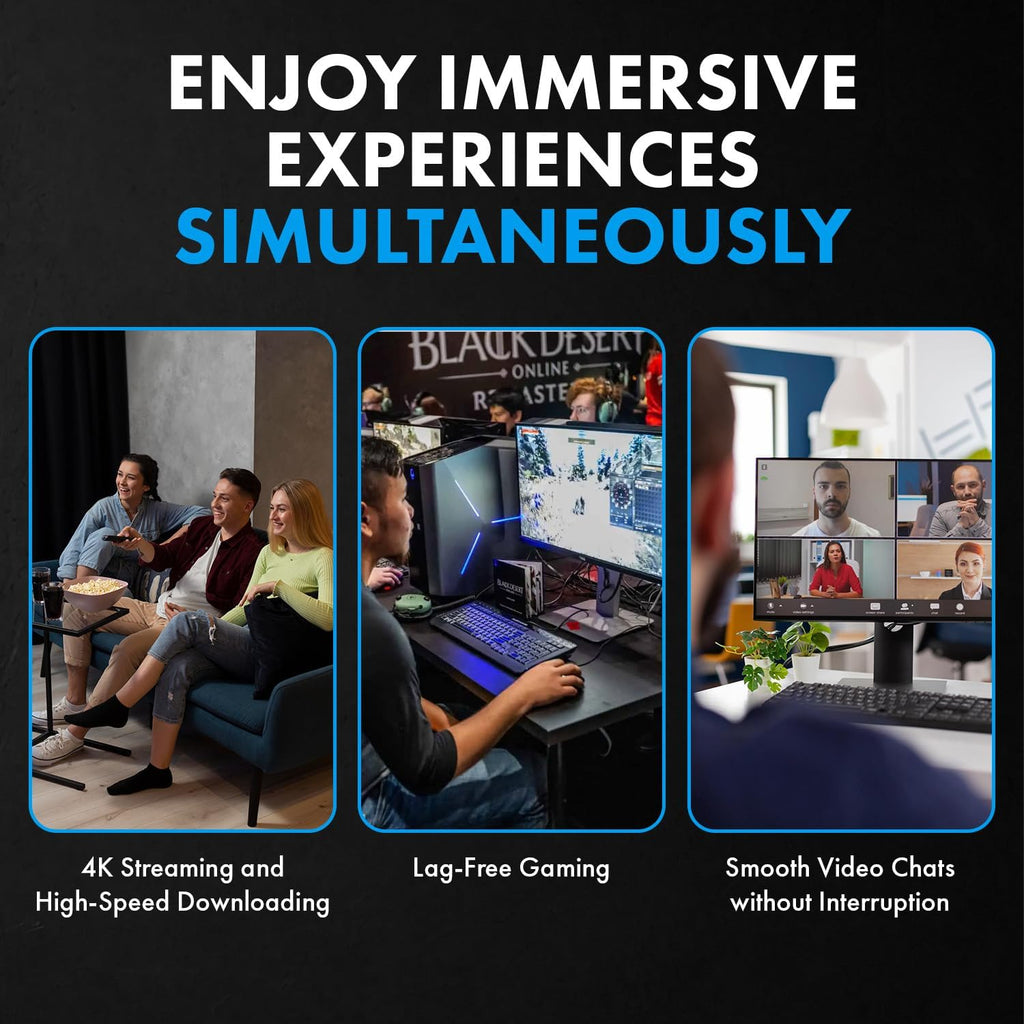 Linksys Router & WiFi Extender Combo,Includes WiFi 6 Router and WiFi Range Extender for Superior Coverage, Ideal for WiFi Extender Signal Booster and Internet Router for Reliable Internet Performance
