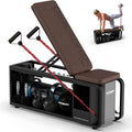 HARISON Adjustable Weight Bench, Bench1000 MAX Heavy Duty Workout Bench Press with Leg Extension and Preacher Pad for Home Gym Strength Training, Flat Incline Decline Sit Up Bench (610)