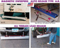 AMK Manufacturing Load Release Roadmag Magnetic Sweeper - 60in. Length, Model Number RL-60