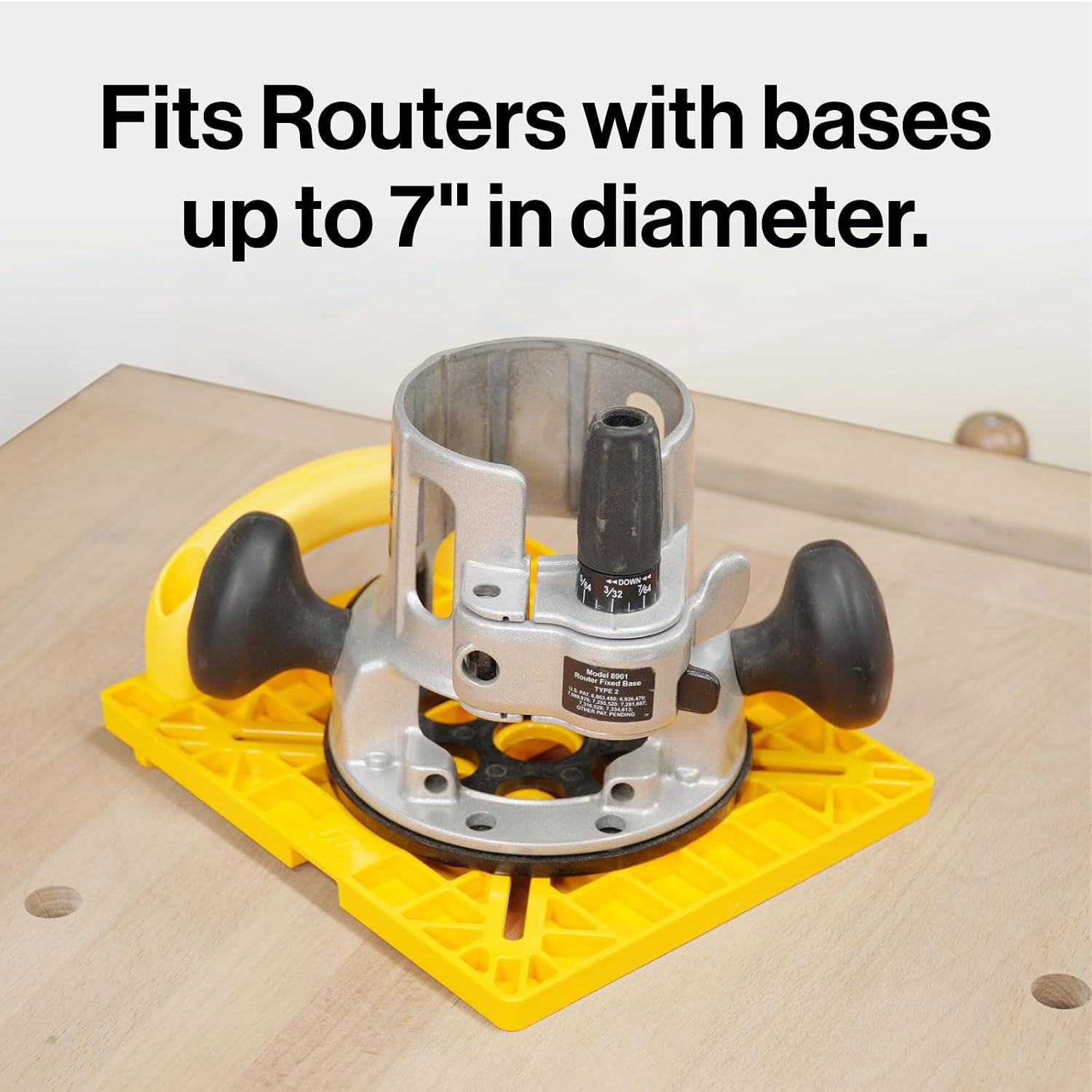 MICROJIG MatchFit Grid Router Guide Kit, Woodworking Precision Tools for Dovetail Track, Easy Setup, Self-Indexing Design, for 1/4' Shank Routing Bits