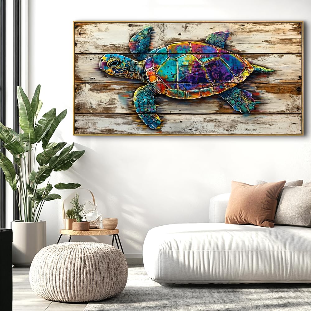 landscape Abstract Wall Art For Living Room Large Size Framed Canvas Wall Art Abstract Wall Decor Abstract Art Paintings Modern Artwork Decor for Bedroom Bathroom 60x30in