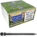 Jake Sales 10 x 2-3/4' Grey Birch Colored Composite Decking Wood Screw with Torx/Star Drive Head - Exterior Coated - ACQ Lumber Compatible - 22 POUNDS ~1,750 Screws