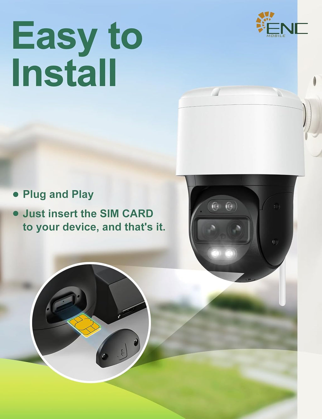 US BR Prepaid Data Only SIM Card, 30GB/360Days 5G/4G LTE for Unlocked Security Camera/Mobile WiFi Hotspot/Routers/Laptops/Tablets, No Voice & No Text (USA 3-in-1 SIM Card)