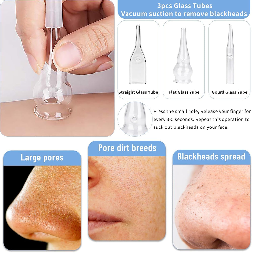 3 in 1 Diamond Machine, Yofuly 65-68cmHg Suction Power Professional diamond Equipment for Facial Skin Care