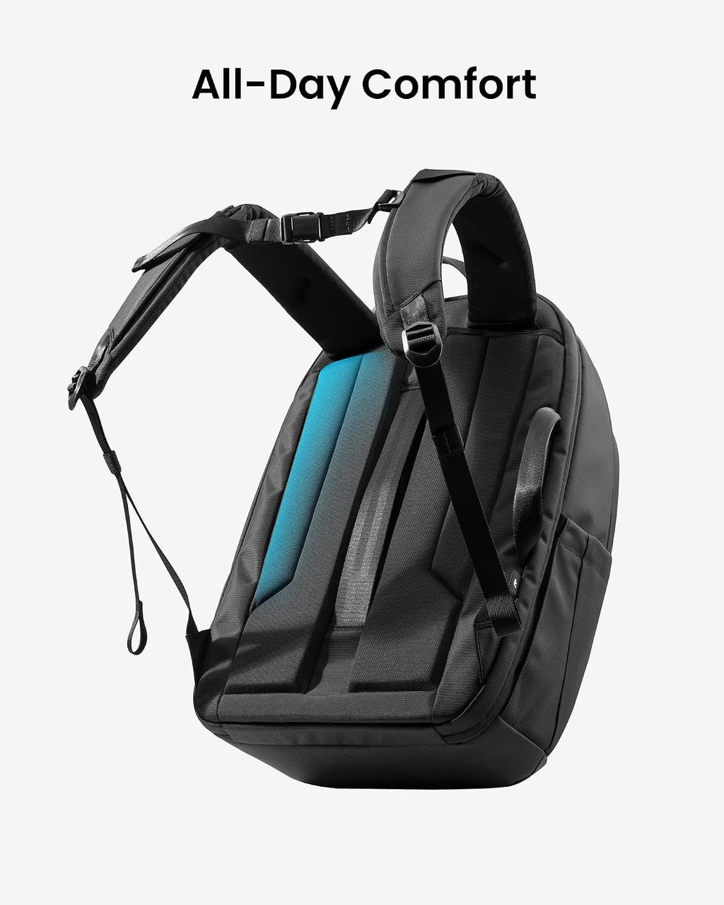 tomtoc Laptop Backpack 32L, Large Business Work Bag Fits 15.6-16 Inch Laptop, Water-Resistant Durable Computer Travel Backpack for Business Trip, Weekend Getaway