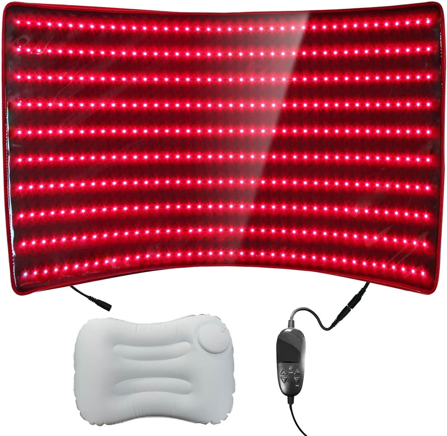 BestQool Red Light Therapy Mat, 400 LEDs Triple Chips 660nm 850nm, FSA-HSA Red Light Therapy for Body, 38' x 23' Large Pads, Full Body Infrared Light Therapy Mat. 63W