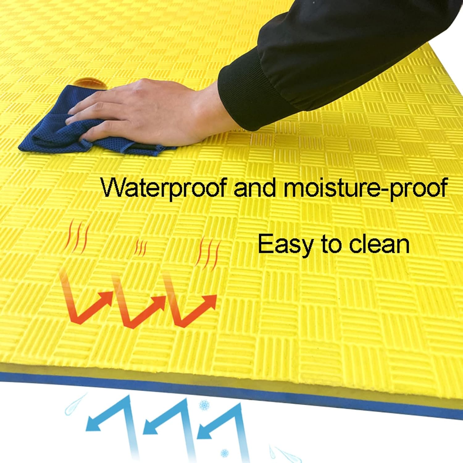 V3VOGUE Treadmill Mat, Heavy Duty Exercise Equipment Mat for Under Treadmill, Anto Fatigue Floor Mat, Indestructible Non-Slip Floor Thick Workout Gym Mat, Noise Reduction, Anto Vibration