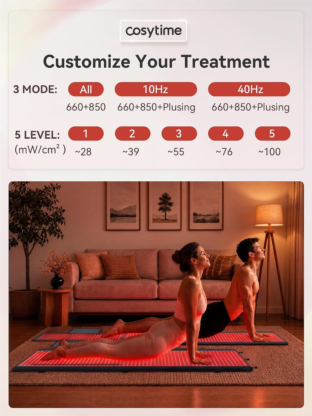 76' x 33' Red Light Therapy Bag for Full Body - 660nm Red & 850nm Near Infrared, Tri-Chip 8460 LEDs High-Density Matrix, Detachable Dual-Panels, Foldable Head & Facial Coverage