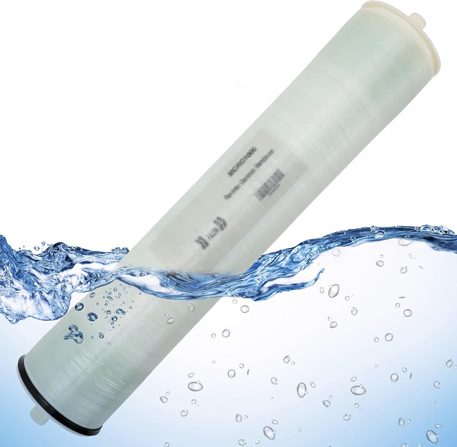 MCRO1000 Replacement for iSpring MCRO1000 RO Membrane Replacement Filter, MCRO1000 RO Membrane for Reverse Osmosis Water Filtration System CRO1000 Size 4X21', 1000GPD, MCRO1000 for Commercial