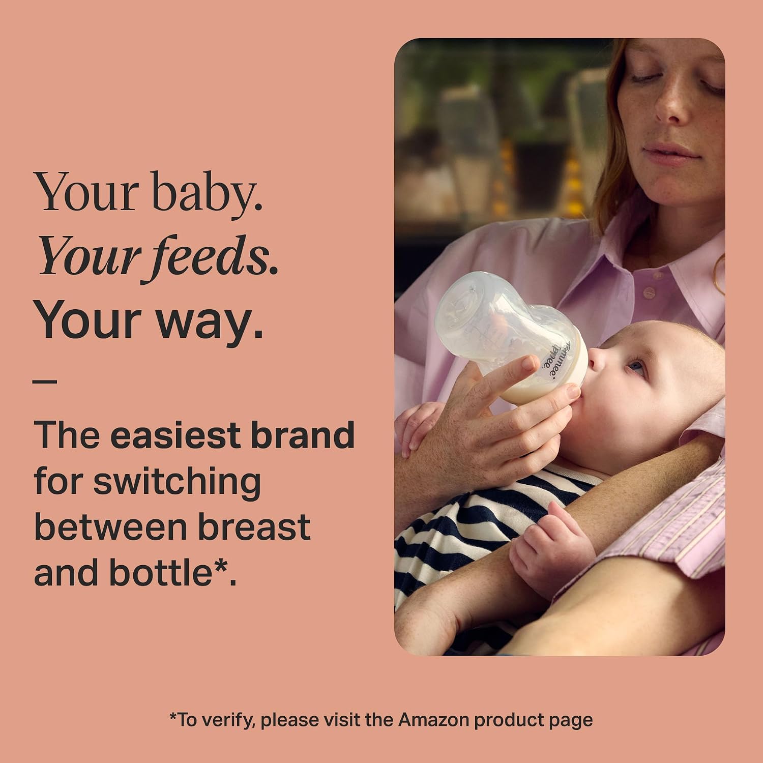 Tommee Tippee Electric Steam Sterilizer and Dryer & Natural Start 14 Piece Baby Bottle, Travel Bottle Warmer & Pacifier Set with Extra Nipples, 2 Formula Dispensers & Bottle Brush, Pink & Clear