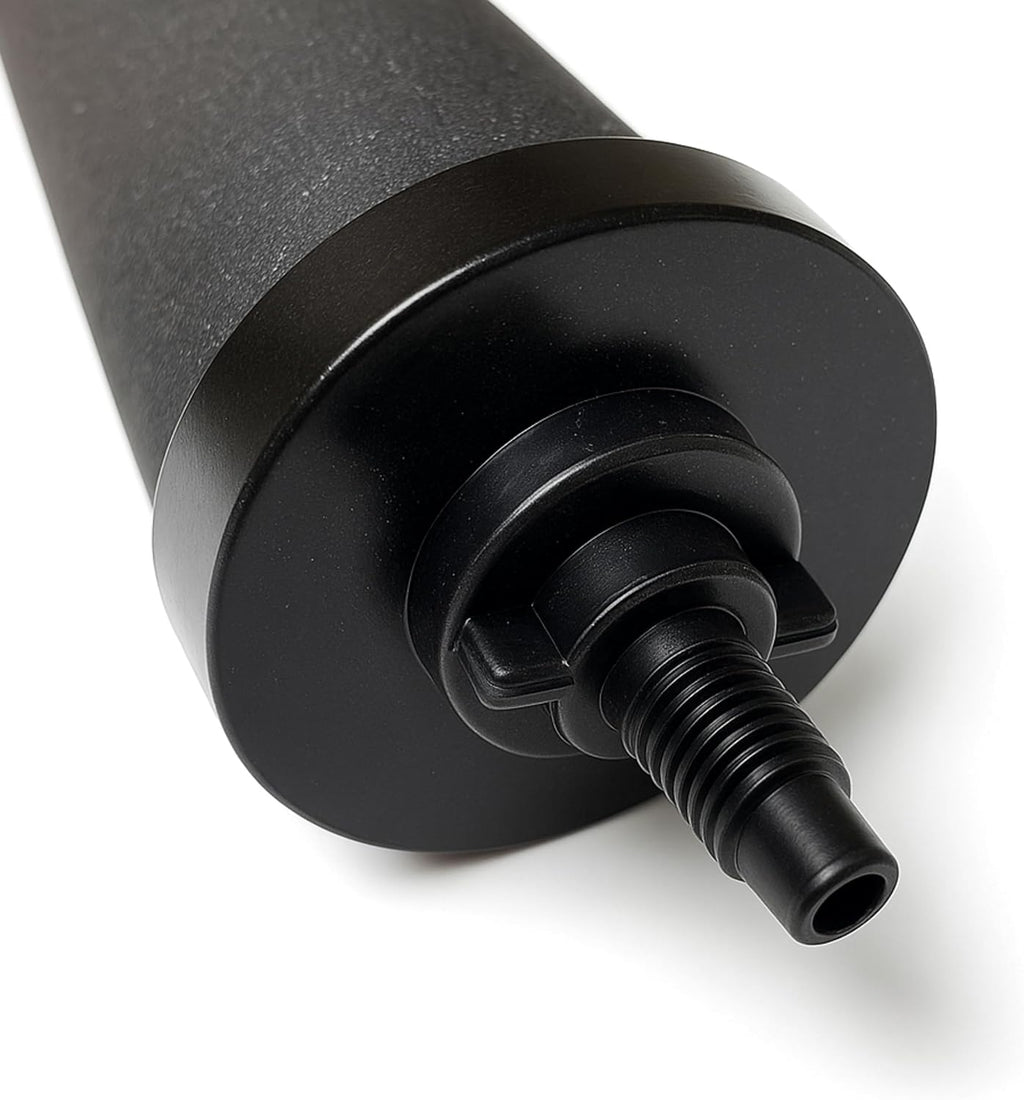 Nispira Premium Water Filter Black Element Cartridge Compatible with Berkey Countertop Water Purification System. Compared to Part BB9. 8 Filters