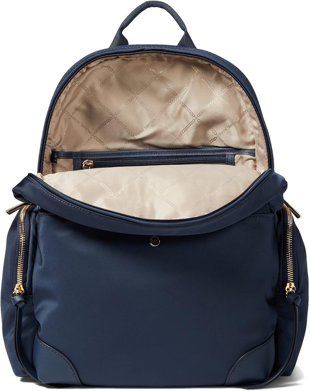 Michael Kors Prescott Large Backpack, Navy, One Size